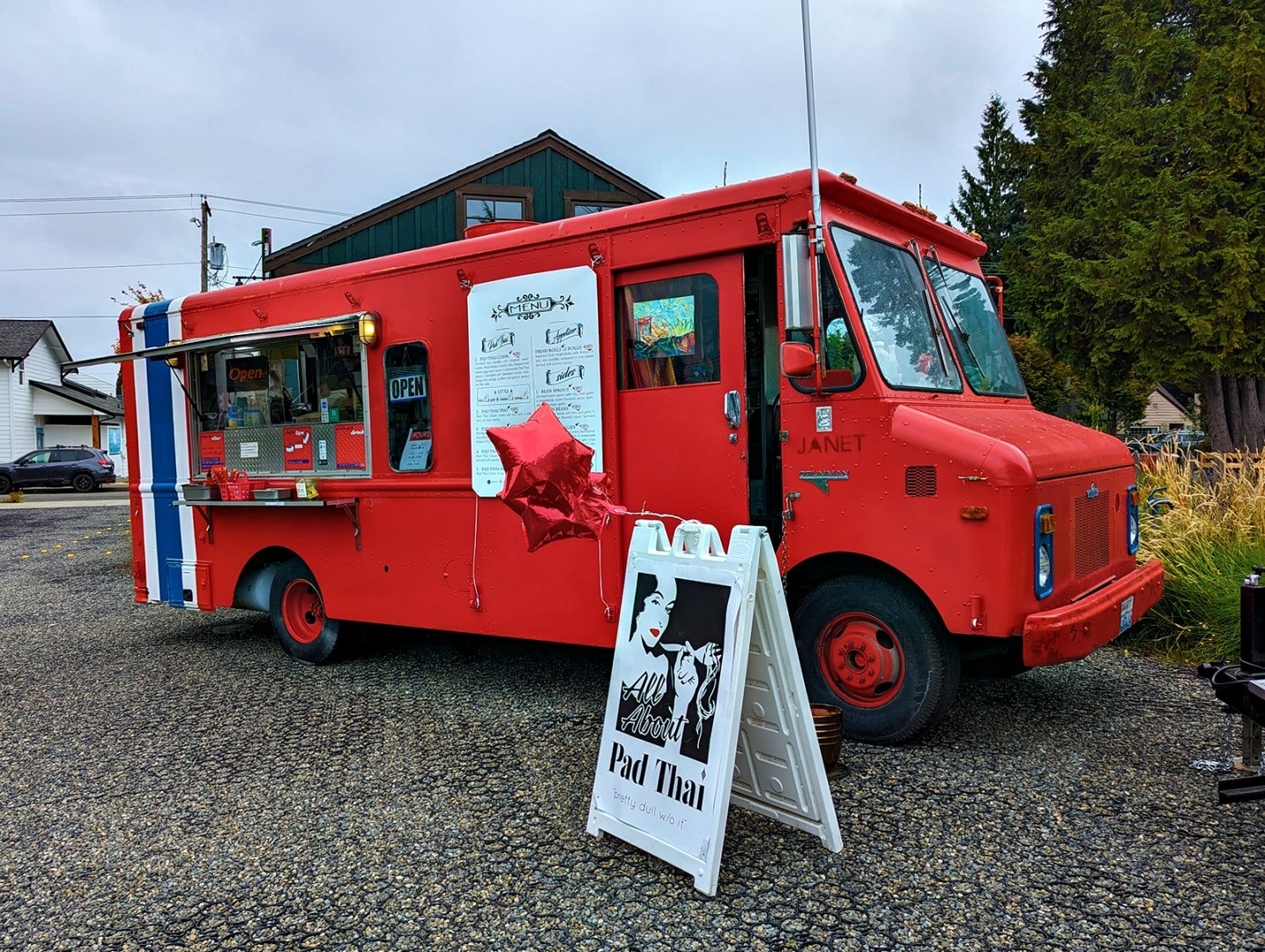 food-truck Food truck at West Central Park