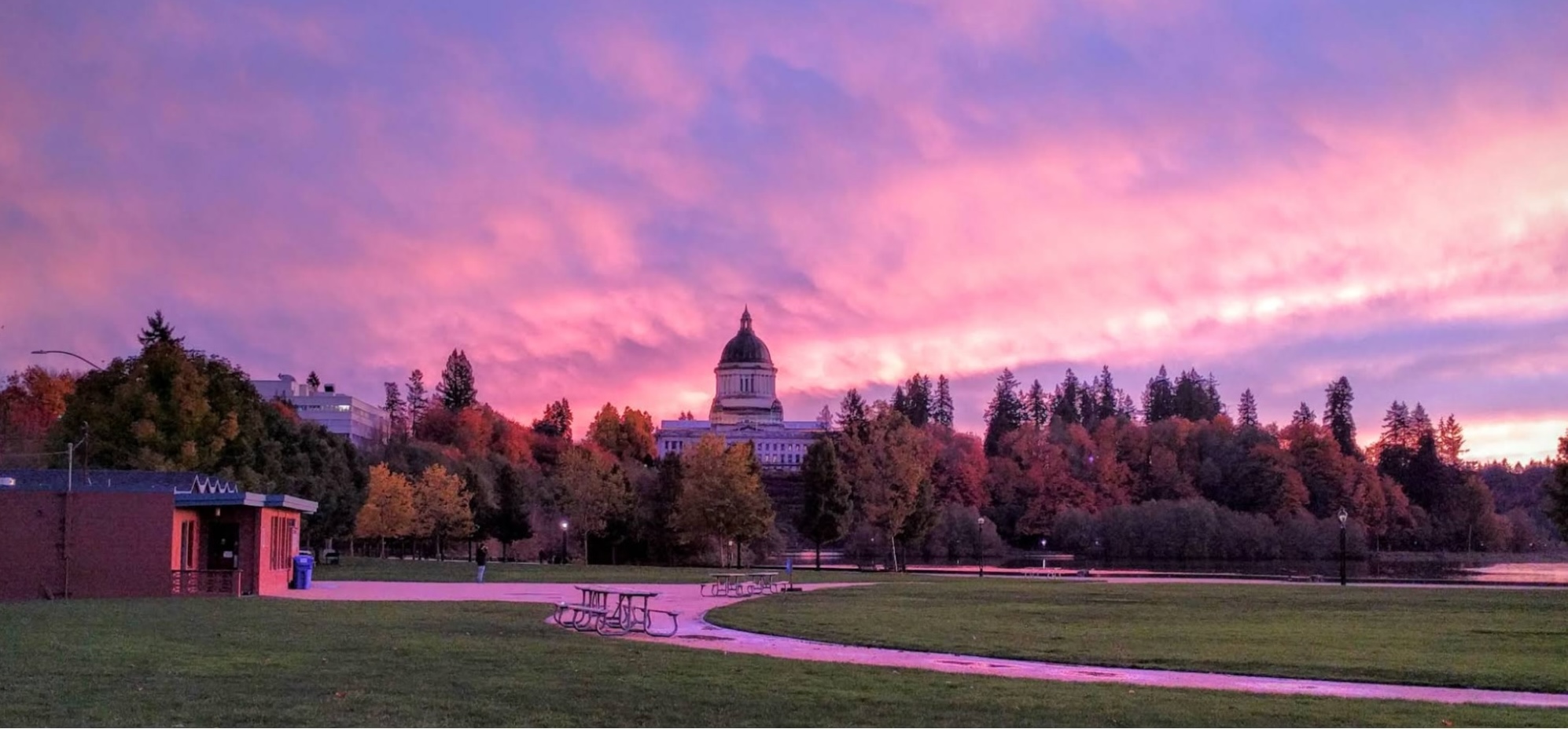 sunset-over-capitol Sunset over the Capitol building