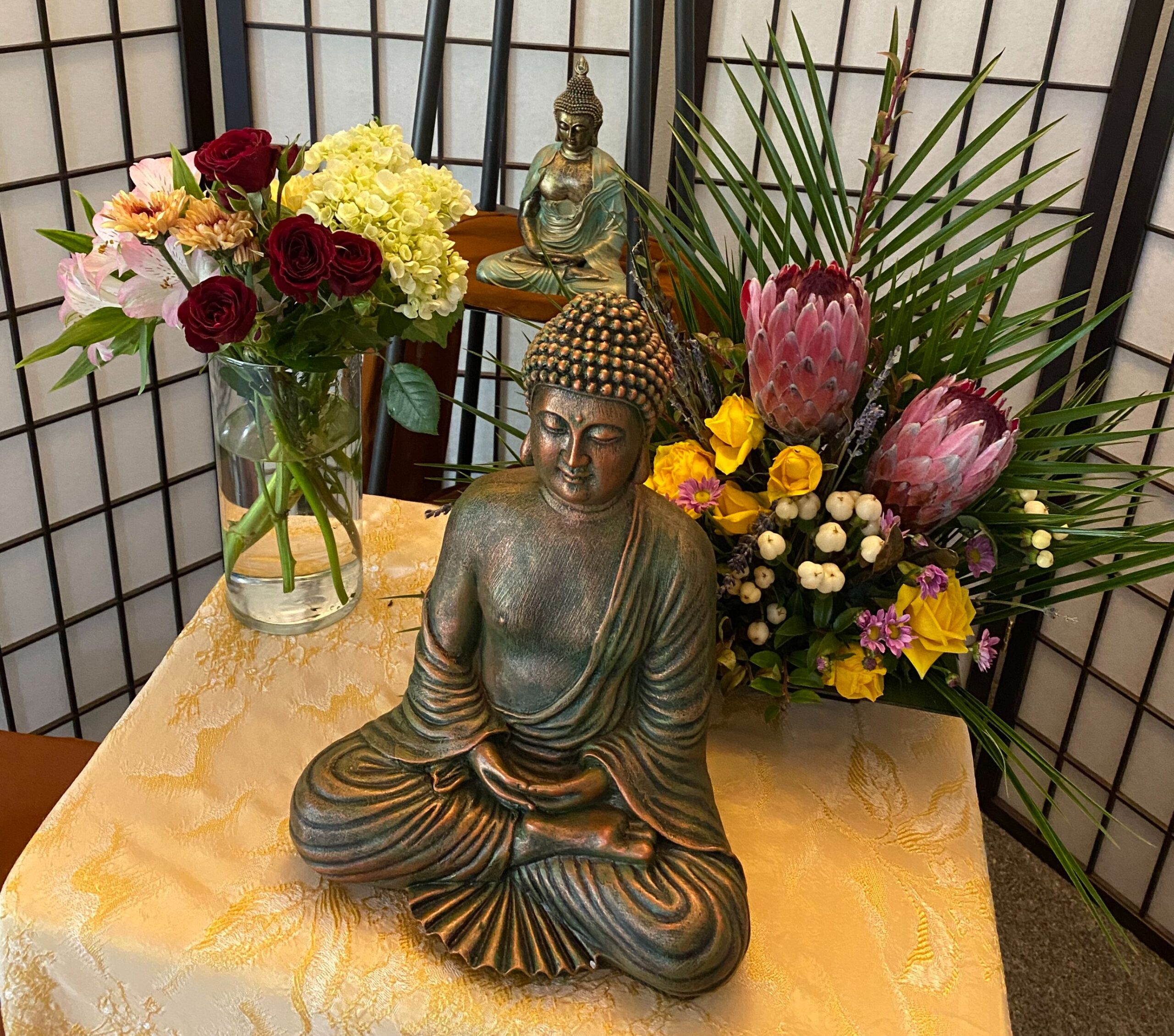 New Buddha Rupa at Passaddhi Vihara